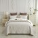 Vivaldi bedspread, size 160x220 cm, gray color