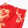Female set (robe/top/pants), red color, size 54