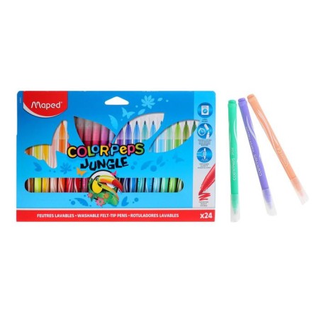 Fleeters thickened 24 colors, jungle, washed off