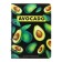 A notebook on the rings of A5 160 sheets in the Calligrata cell "avocado on the dark", plastic cover, offset unit