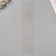 Stick plastic rhinestones "suspensions" silver 35x8 cm