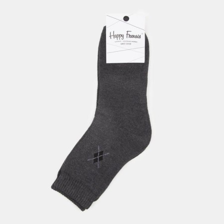 Male terrible socks, graphite color, size 25-27-3
