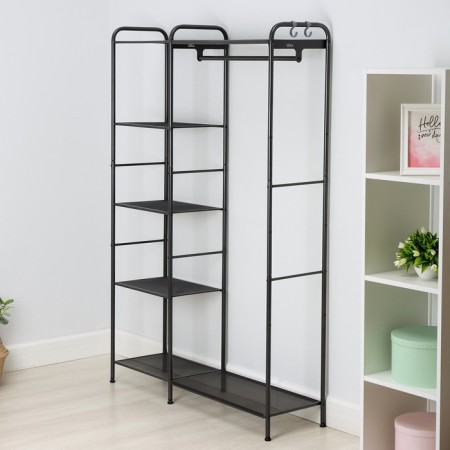 Valencia 1 dressing system, steel, 109 × 30 × 155.5 cm, graphite color-1