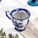 Tea couple "Granny", 15x15x10 cm, 300 ml, gzhel