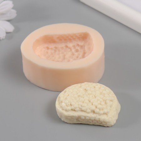 Silicone Mold "Baget with caviar" 5.5x3.7 cm mix-2