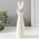 Souvenir Ceramics "Bunny in a lilac vein" 4.6x3.9x18.6 cm