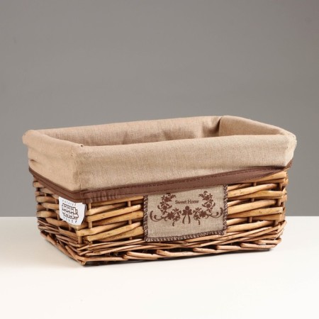 Stelly Walking basket, 280 x 190 x 130 mm, brown