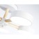 LED LED suspended Ambrella Comfort Linetech FL4825, 65W, LED, white, light wood color