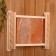 Layer wooden corner with Himalayan salt "Russian patterns" 29.5x41x8 cm
