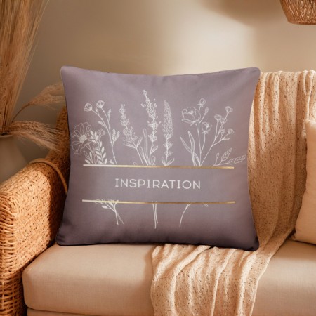 Czech on the pillow Ethel "March", 40*40 cm, 100 p/e, velor