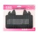 Anti -slip mat with a stand under the phone and phone number, black