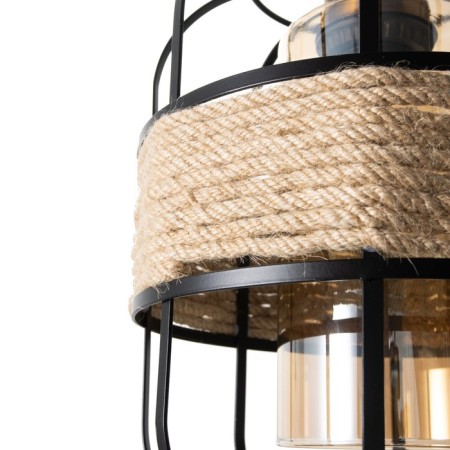 Lamp Bayerlux 2106/1bk E27 40W Black 15x15x100 cm-4
