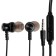Smartbuy M300 headphones, vacuum, microphone, 103 dB, 16 Ohm, 3.5 mm, 1.1 m, black