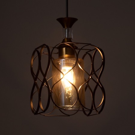 Bayerlux lamp "Infinity" E27 40W Black 15.5x15.5x18-118 cm-4