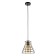 Lamp Bayerlux "Rumpy" E27 40W black 20x20x17-117 cm
