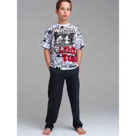 Pajama for the boy PlayTode: T -shirt and trousers, height 170 cm-1