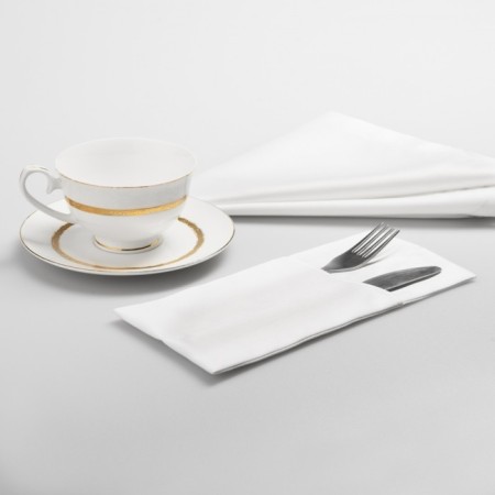 Kit of Kuverts "Donna", size 10 x 24 cm - 4 pcs, white