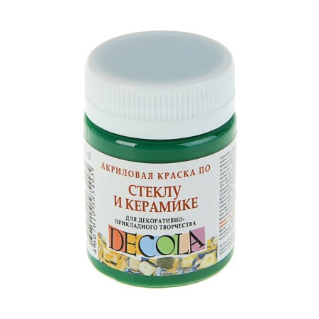 Glass and ceramics ZHK Decola, 50 ml, green medium, 4028722