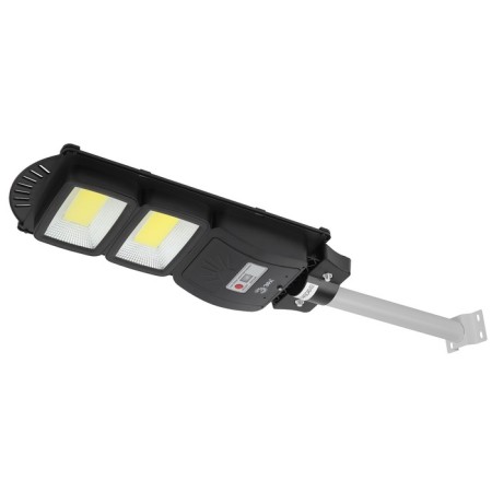 Console lamp era on a sunny battery with a motion sensor -ip65, 40w, 750lm, 5000k, black