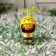 Duck with propeller, yellow color