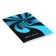 Note book A5, 56 sheets "Abstraction", cardboard cover, lamination "SOFT-Tach", selective UV-LK, Block 65g/m2