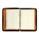 Organizer on the rings A5, 96 sheets in a ruler, on a zipper from 3 sides, leatherette, with a calculator, mix