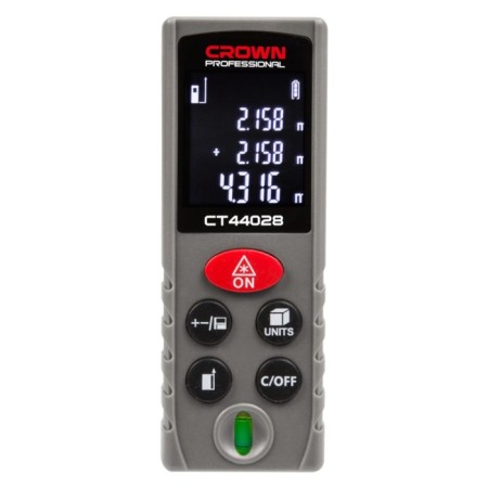 Laser rangemaker Crown CT44028, 40 m, sight, ± 2 mm, 650 nm-1