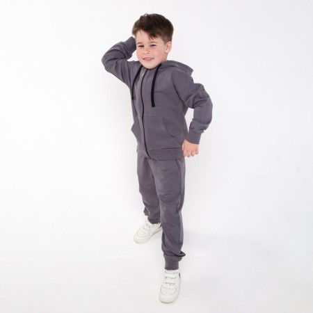 Costume (pants/sweatshirt) for a boy, color Fuma, height 158
