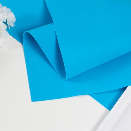 Foamiran matte 60x70 cm, 1 mm, 020 blue