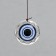 Wind music metal, plastic "from the evil eye" 5 tubes, eyes 60 cm