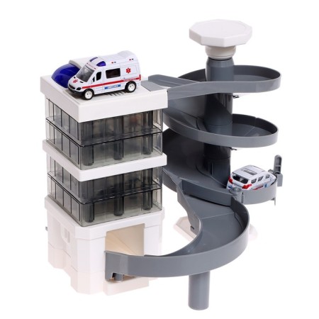 Parking "Ambulance", with 2 cars, light and sound-3