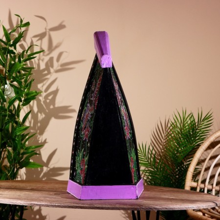 Interior stand "Boat" Albezia 30x22x65 cm-3
