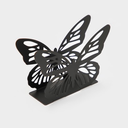 Salphetens Dolyana "Butterfly", 13.5 × 4 × 9 cm, black color-1