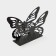 Salphetens Dolyana "Butterfly", 13.5 × 4 × 9 cm, black color