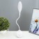 Lamp table sensor on the junction "NUVOOV" 3 modes LED 9W USB white 12.5x7x45.5cm Risalux 44250