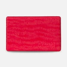 Cover for travel ticket, bright pink color