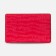 Cover for travel ticket, bright pink color