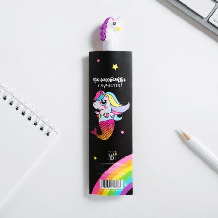 Pen - shaker, blue color “Compose your fairy tale”, mix-2