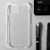 Luazon cover for the iPhone 12 mini, 5.4 ", silicone, anti -suggestion, transparent