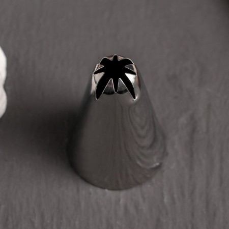 Confectionery nozzle d = 3 cm, output 1.5 cm, stainless steel-2