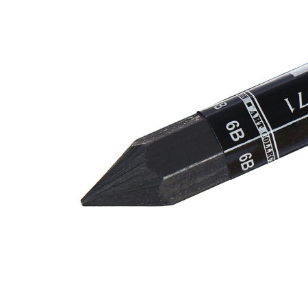 Pencil Chernographic (whole-graphite) KOH-I-NOOR 8971, 6B, thickened-1