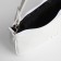 Female bag Textura, baguette, small size, white color