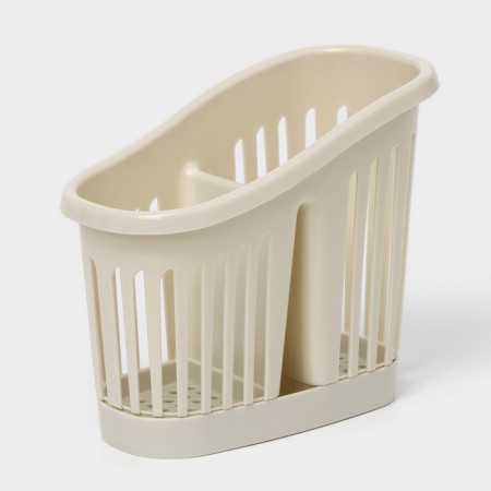 Tining instruments stand 2 sectional, color white rattan