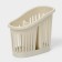 Tining instruments stand 2 sectional, color white rattan