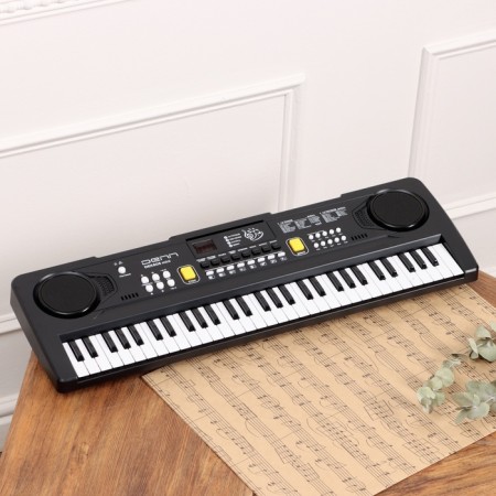 DENN DEK606 mini synthesizer, 16 timbres, polyphony 8 notes, 61 key