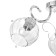 Ashley chandelier 3x40W E27 chrome 53x53x20cm