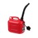 3ton Profi canister, red for fuel + cover and watering can, 5 liters