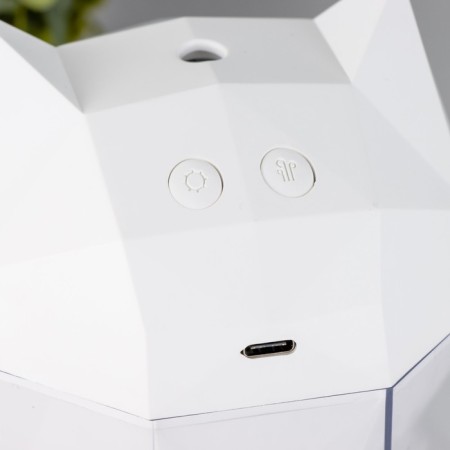 Night with a humidifier cat LED USB AKB White 10x10x16.2 cm Risalux-14