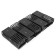 Feeding feeder "Yaman" rectangular 130 g, metal, removable plastic bottom, units. 10 pcs.