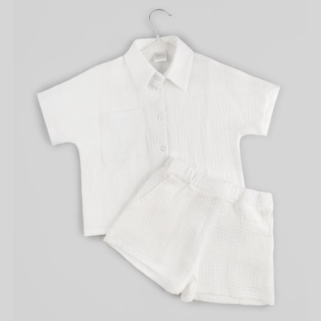 Muslim children's costume Amarobaby Easy, height 122 cm, white color-14